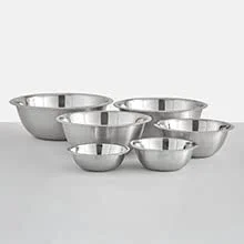 JoyJolt Stainless Steel Mixing Bowl Set - 6 Piece Nesting Bowls