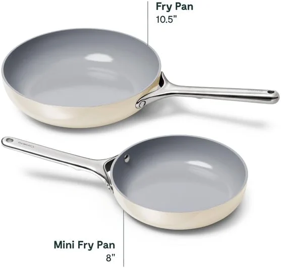 Caraway Nonstick Ceramic Frying Pan (2.7 qt