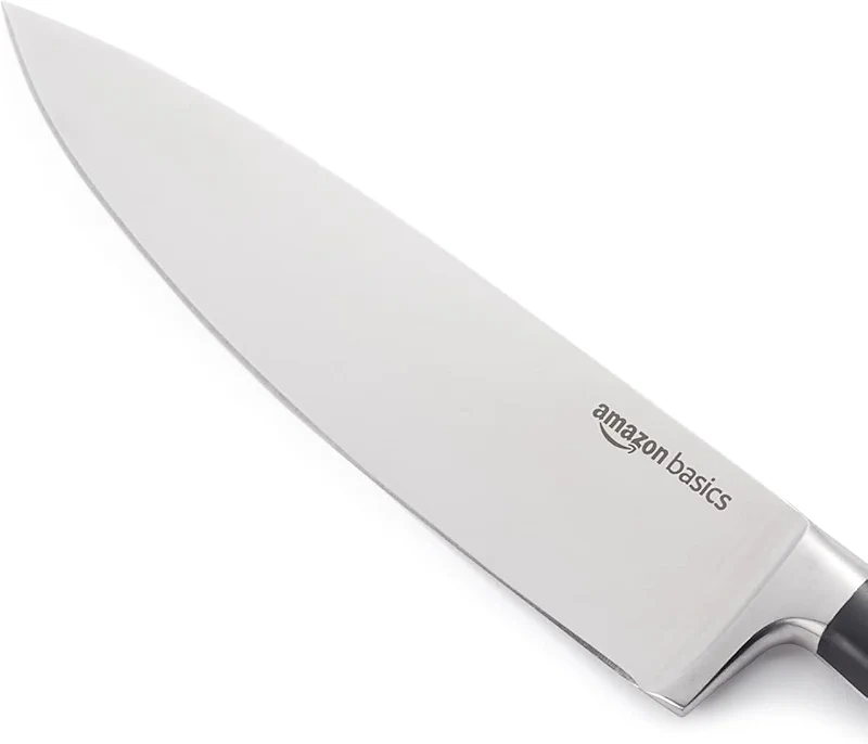 Amazon Basics Classic 8-inch Full Tang High Carbon Stainless Steel Chef's — image 6