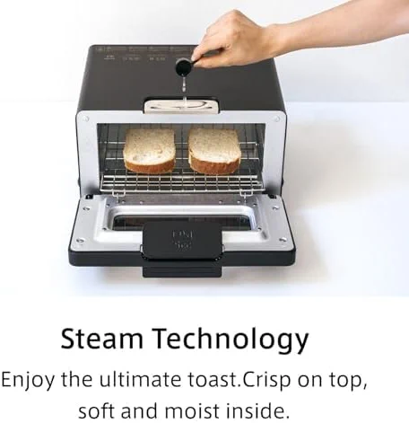 BALMUDA The Toaster | Steam Oven Toaster | Compact Size 14.1" W x 12.6" D: image 2