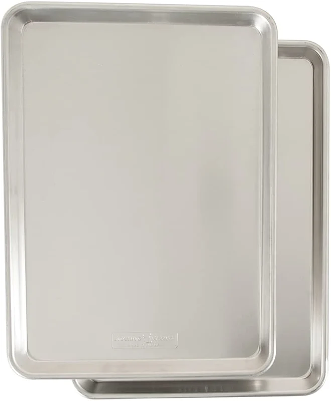 Nordic Ware Naturals Half Sheet - USA Made Aluminum Commercial Quality — image 1