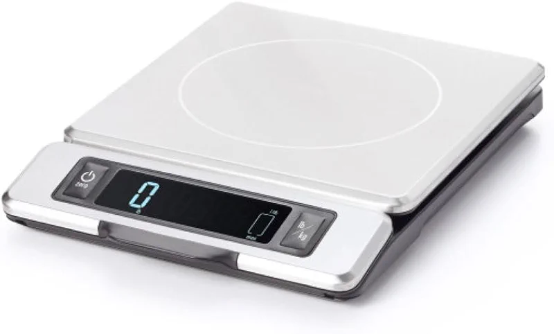 OXO Good Grips 11-Pound Stainless Steel Kitchen Scale with Pull-Out — image 6