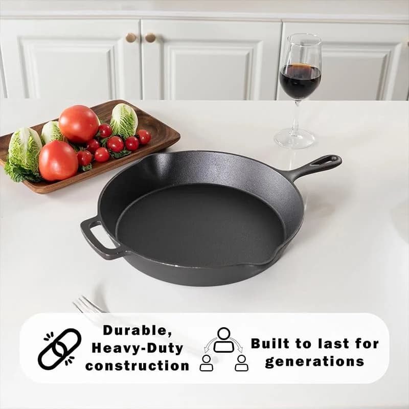 12 Inch Cast Iron Skillet — image 1