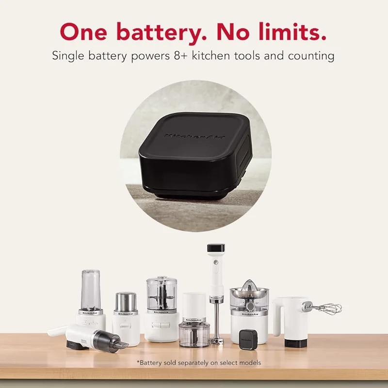 KitchenAid Go Cordless Hand Blender with Accessories - Battery Included — image 3