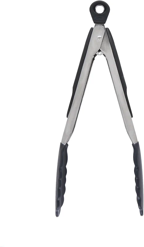 OXO Good Grips 9-Inch Tongs with Silicone Heads — image 1