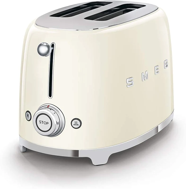 Smeg 2 Slice Toaster with 6 Presets and Defrost Function and Removable: image 4