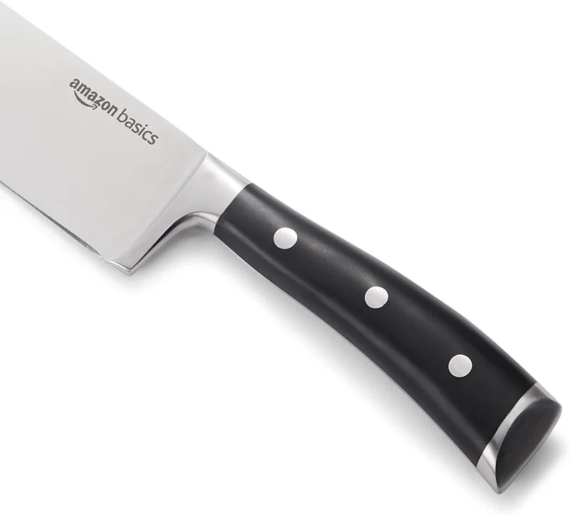 Amazon Basics Classic 8-inch Full Tang High Carbon Stainless Steel Chef's — image 4