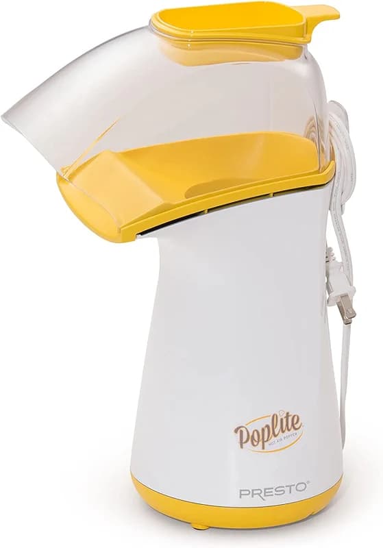 Presto 04820 Poplite Hot Air Popcorn Popper - Built-In Measuring Cup + — image 5