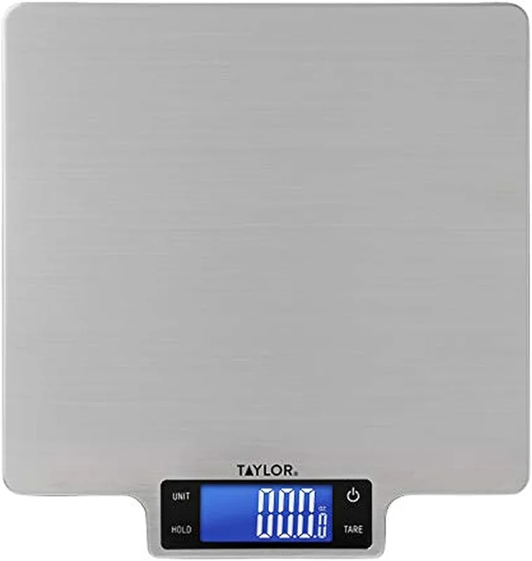 Taylor 22lb Ultra-Precise Digital Stainless Steel Household Kitchen Scale — image 1