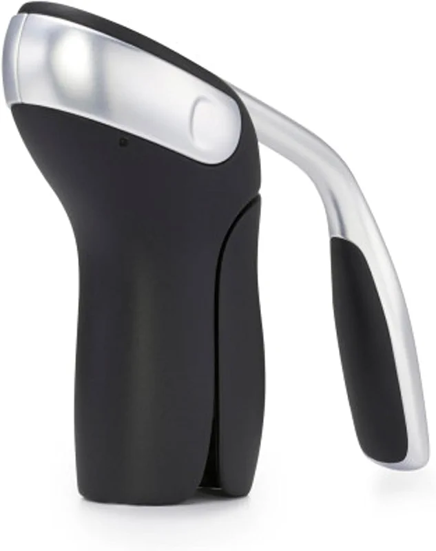 OXO Steel Vertical Lever Corkscrew with Removable Foil Cutter — image 1