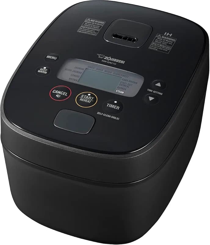 Zojirushi NW-QAC10 5.5-Cup Capacity Flat-Top Induction Cooker and Warmer — image 3