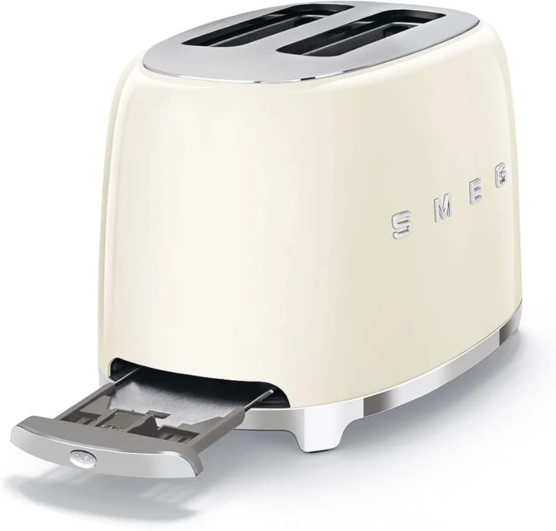 Smeg 2 Slice Toaster with 6 Presets and Defrost Function and Removable: image 3