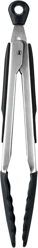 OXO Good Grips 9-Inch Tongs with Silicone Heads — image 3