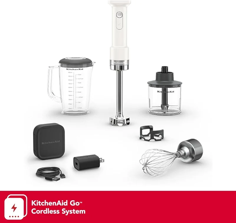 KitchenAid Go Cordless Hand Blender with Accessories - Battery Included — image 2