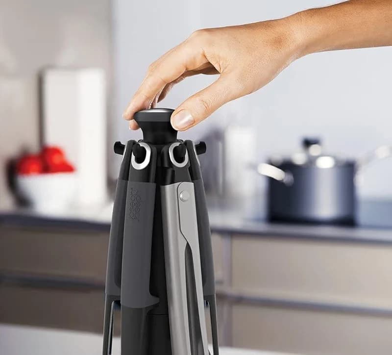 Joseph Joseph Elevate Carousel Nylon Kitchen Utensil Set with Rotating — image 3