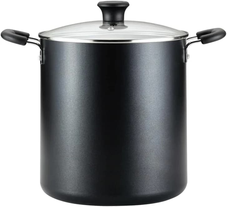 T-fal Specialty Nonstick Stockpot With Lid 12 Quart