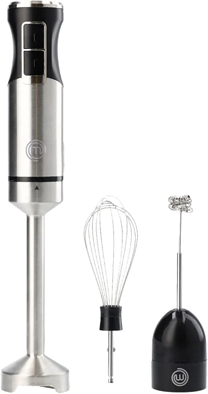 MasterChef Immersion Blender Handheld with Electric Whisk & Milk Frother — image 6
