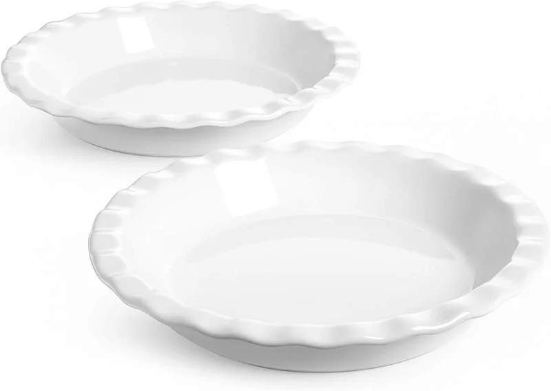 LE TAUCI Ceramic Pie Pans for Baking — image 1