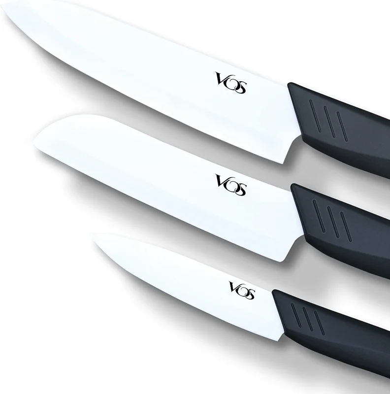 Vos Ceramic Knife Set in Elegant Gift Box