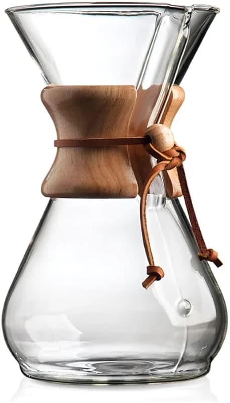 Chemex Pour-Over Glass Coffeemaker - Classic Series - 8-Cup - Exclusive — image 5