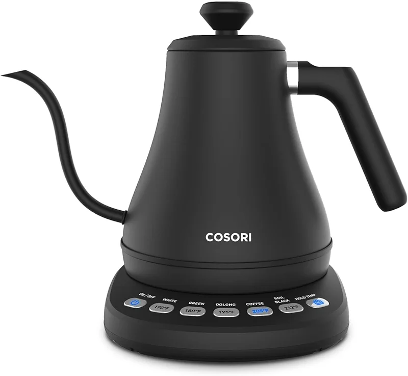 Cosori Electric Gooseneck Kettle with 5 Temperature Control Presets — image 1