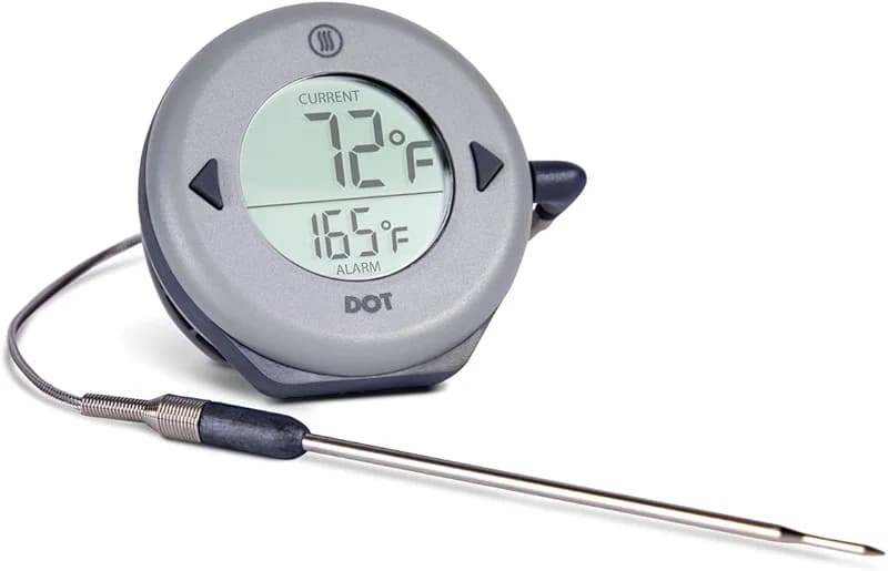 ThermoWorks DOT — Chefs’ Favorite Simple Alarm Thermometer - Dove Grey — image 3