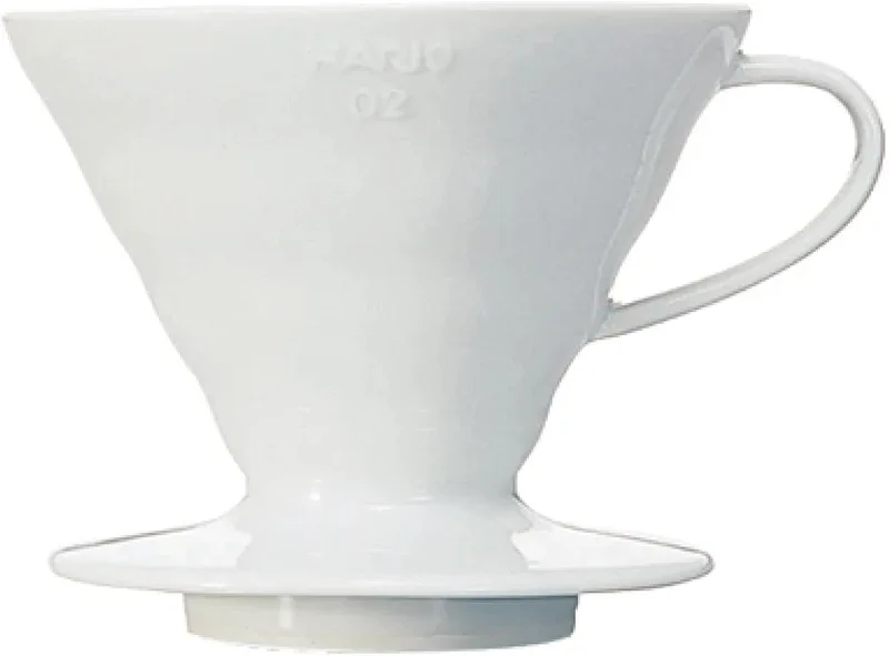 HARIO V60 Ceramic Coffee Dripper Pour Over Cone Coffee Maker Size 02
