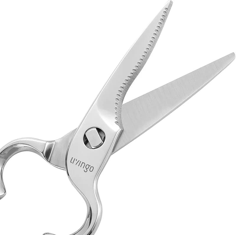 LIVINGO Kitchen Forged Shears Heavy Duty Come Apart Ultra Sharp — image 1