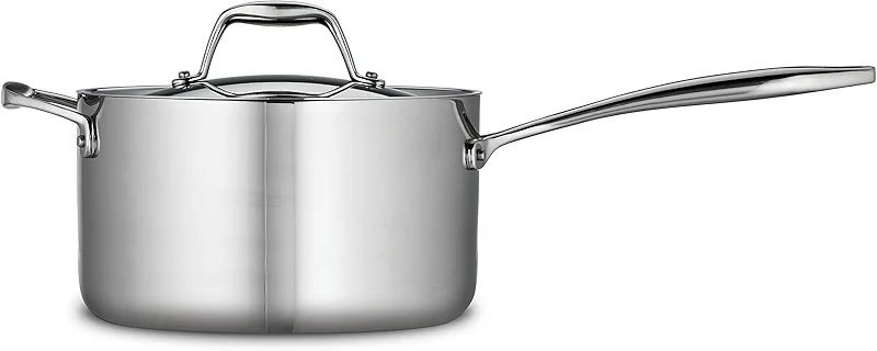 Tramontina Signature Tri-Ply Clad Stainless Steel 4-Quart Sauce Pan with — image 7