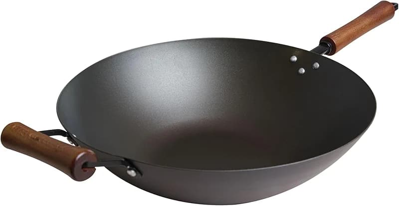 Joyce Chen Classic Series 14-Inch Preseasoned Carbon Steel Wok — image 8
