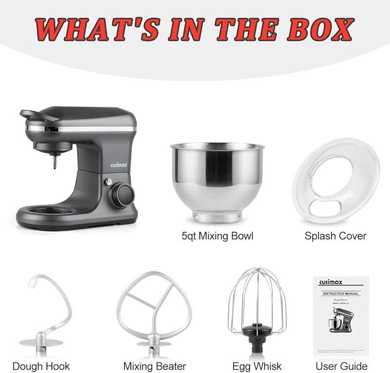 CUSIMAX Stand Mixer
