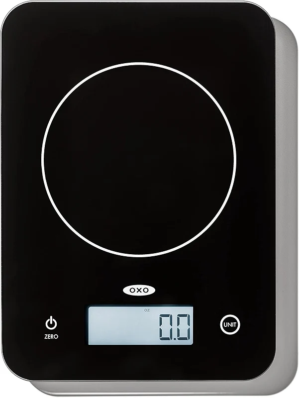 OXO Good Grips 11lb/5kg Everyday Glass Food Scale — image 5