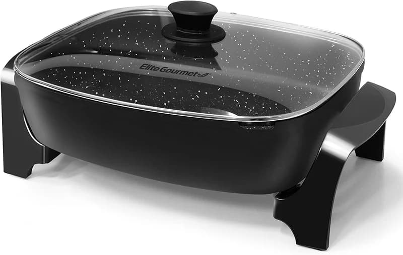 Elite Gourmet EG-6203# Extra Deep 16"x13" (10.5 Qt.) Non-Stick Electric — image 1