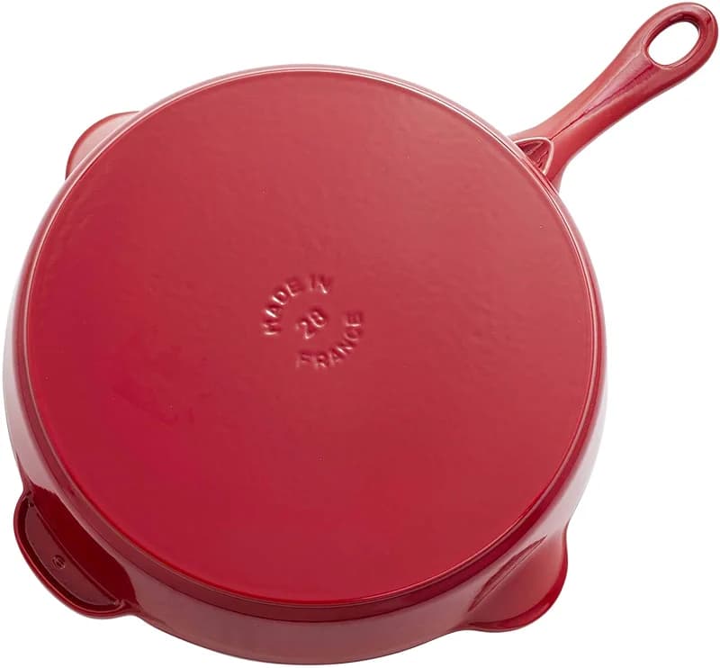 STAUB Cast Iron 11-inch Traditional Skillet - Cherry — image 2