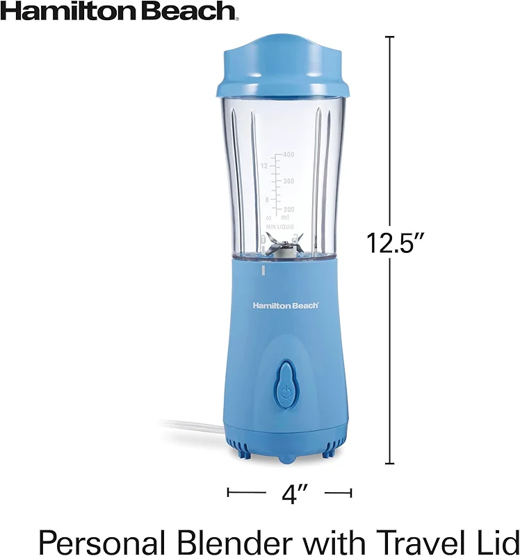 Hamilton Beach Portable Blender for Shakes and Smoothies