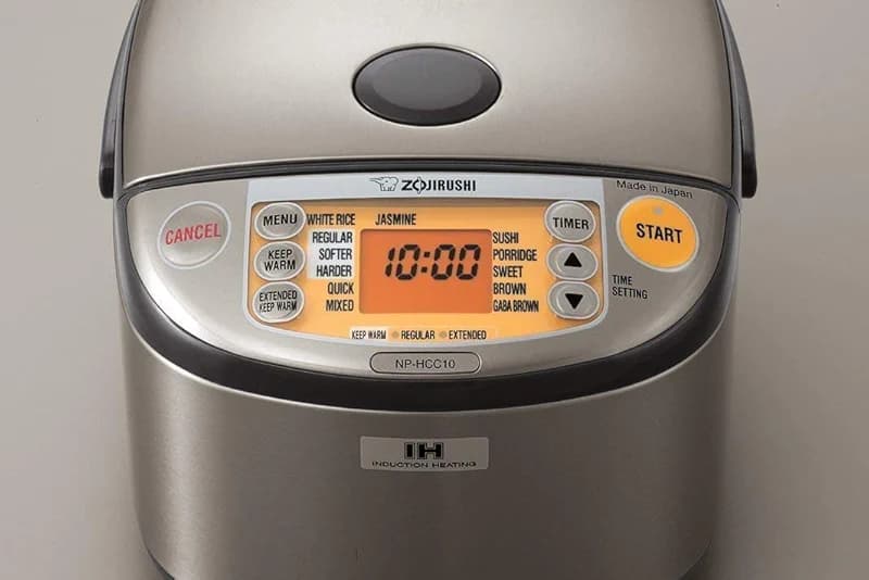 Zojirushi NP-HCC10XH Induction Heating System Rice Cooker and Warmer — image 3