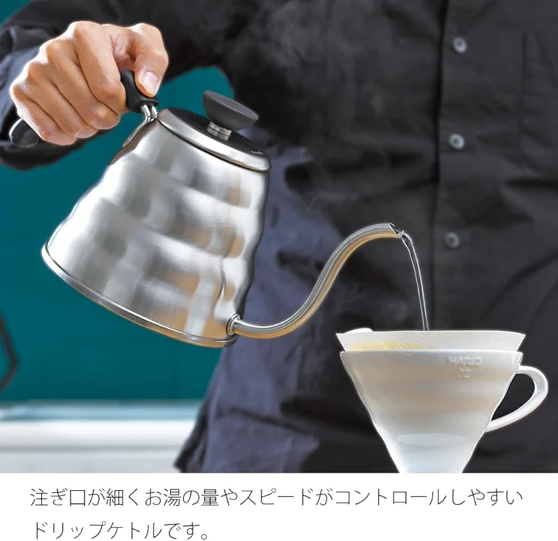 HARIO V60 "Buono" Drip Kettle Stovetop Gooseneck Coffee Kettle 1.2L — image 7