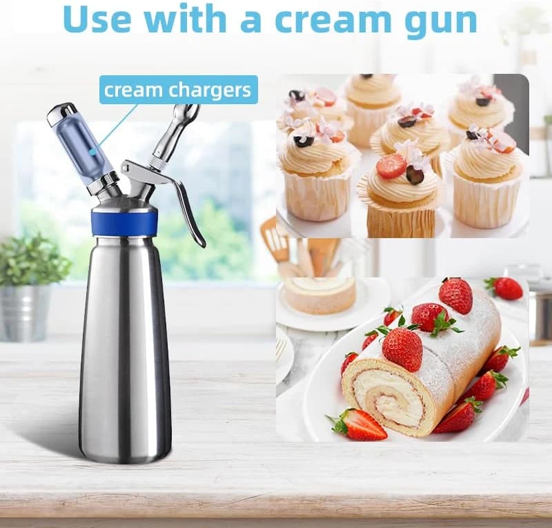 Wellwhip 8g N2O Whipped Cream Chargers — image 1