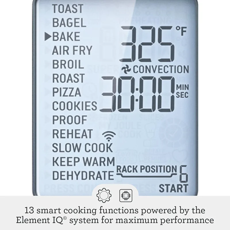 Breville BOV950BSS Joule Smart Oven Air Fryer Pro Countertop Oven