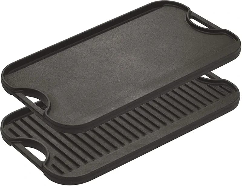 Lodge Pro-Grid Reversible Grill/Griddle - 20 Inches x 10.5 Inches — image 1