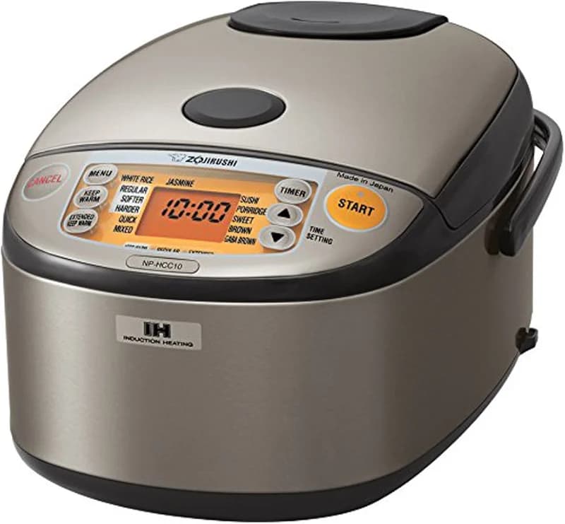 Zojirushi NP-HCC10XH Induction Heating System Rice Cooker and Warmer — image 2