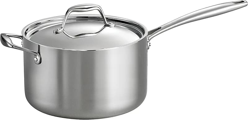 Tramontina Signature Tri-Ply Clad Stainless Steel 4-Quart Sauce Pan with — image 8