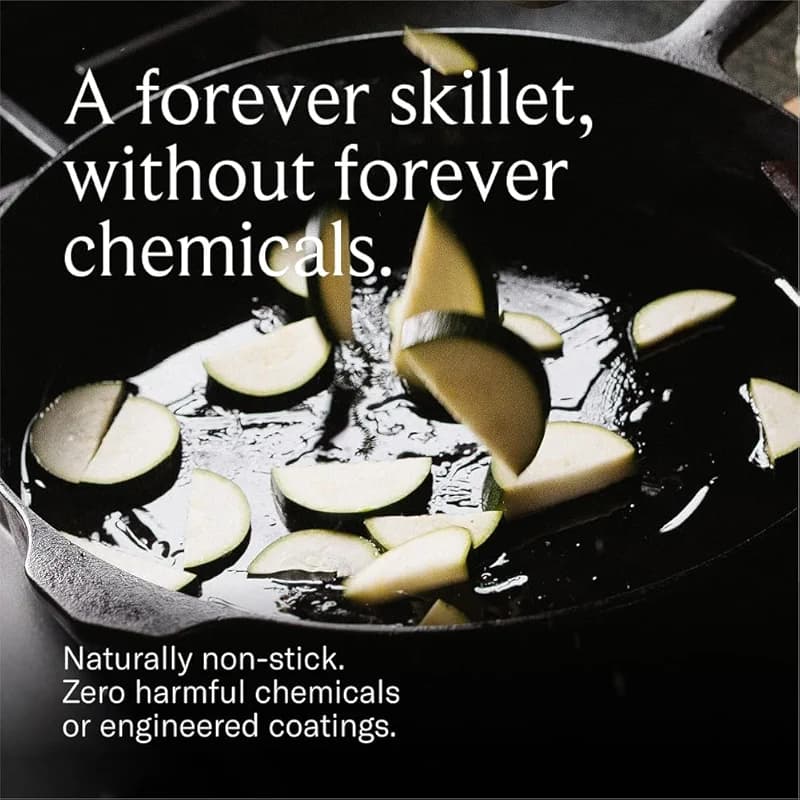 Field Company Small Cast Iron Skillet – 8.38-Inch Pre-Seasoned Pan for 1–2 — image 8