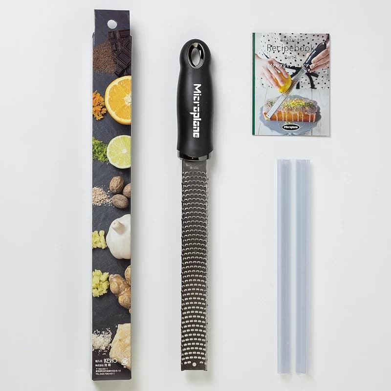 Microplane Premium Classic Series Lime Zester and Parmesan Grater (Green) — image 2