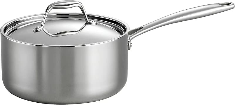 Tramontina Signature Tri-Ply Clad Stainless Steel 3-Quart Sauce Pan with — image 8
