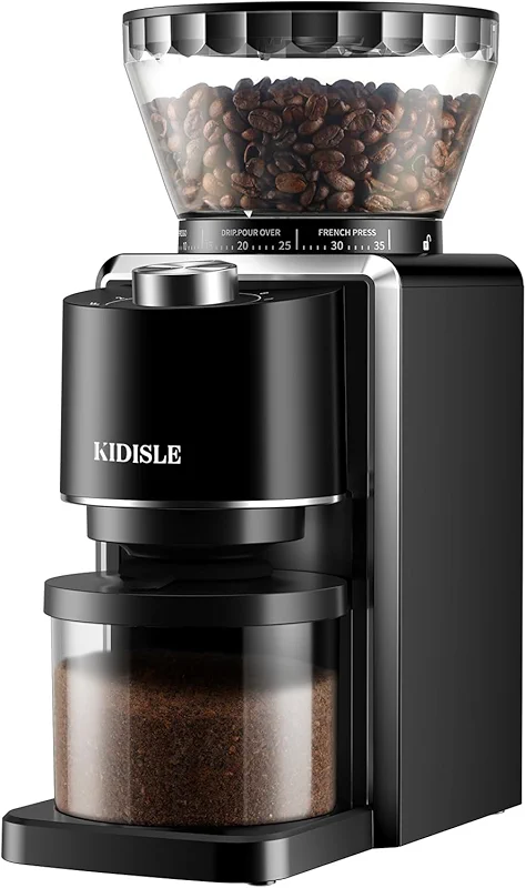 KIDISLE Conical Burr Coffee Grinder — image 5