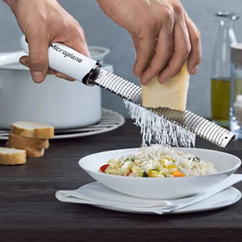 Microplane Premium Classic Series Lime Zester and Parmesan Grater (Green) — image 3