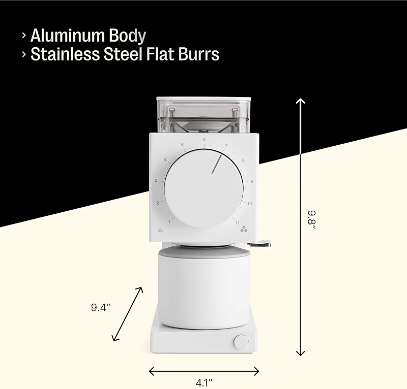 Fellow Gen 2 Ode Burr Coffee Grinder Electric with 31 Settings for Drip — image 3