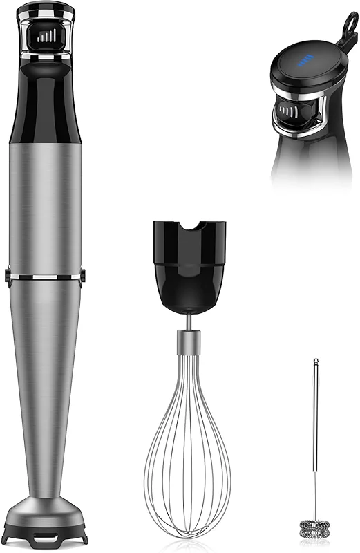 Immersion Blender Handheld 1100W 3 in 1 Corded Stick Hand Blenders for — image 8