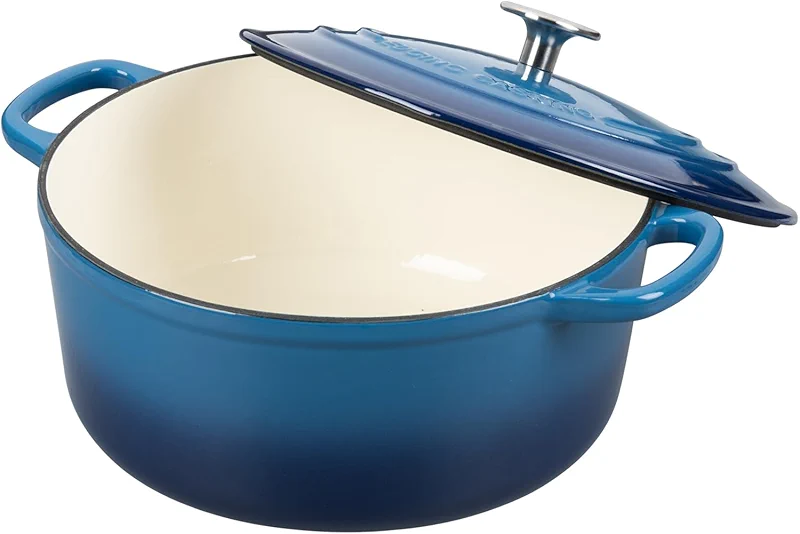 EDGING CASTING Enameled Cast Iron Dutch Oven Pot with Lid — image 3